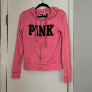 PINK Full-zip Hoodie